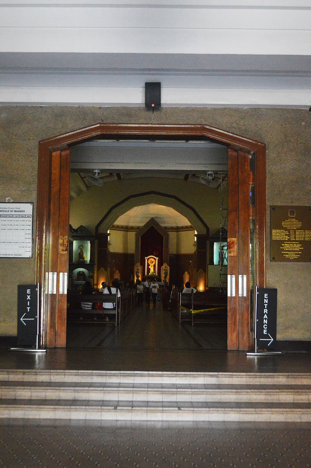 Une photographie de Bâtiment du séminaire central de l'Université de Santo Tomas