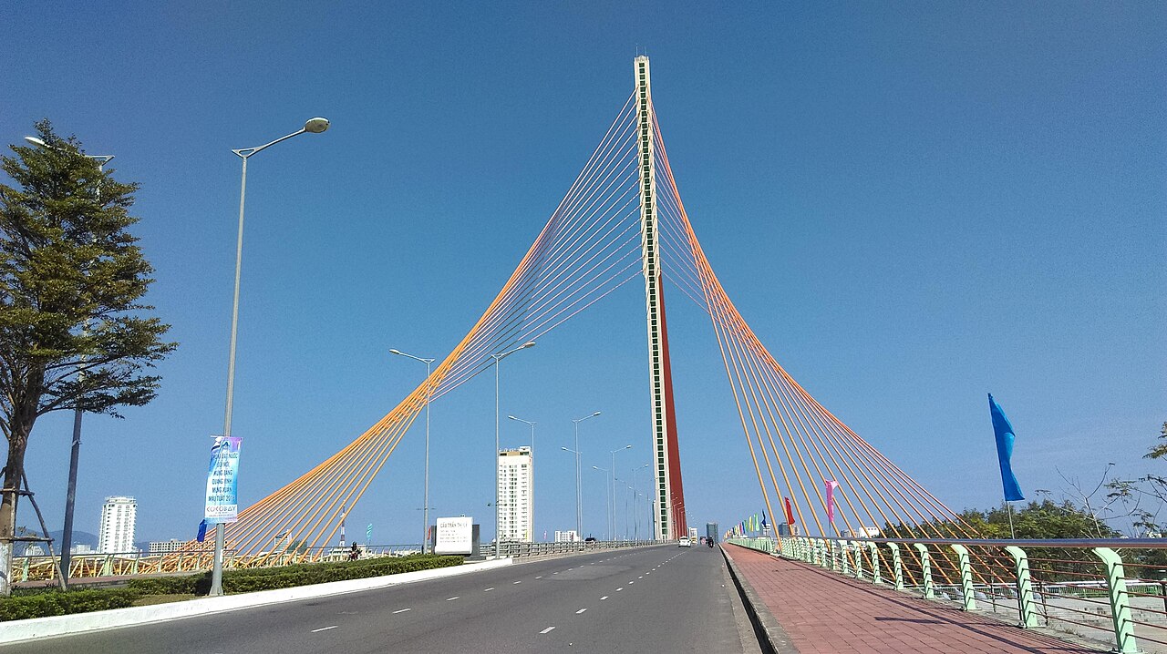 A photograph of Tran Thi Ly Bridge