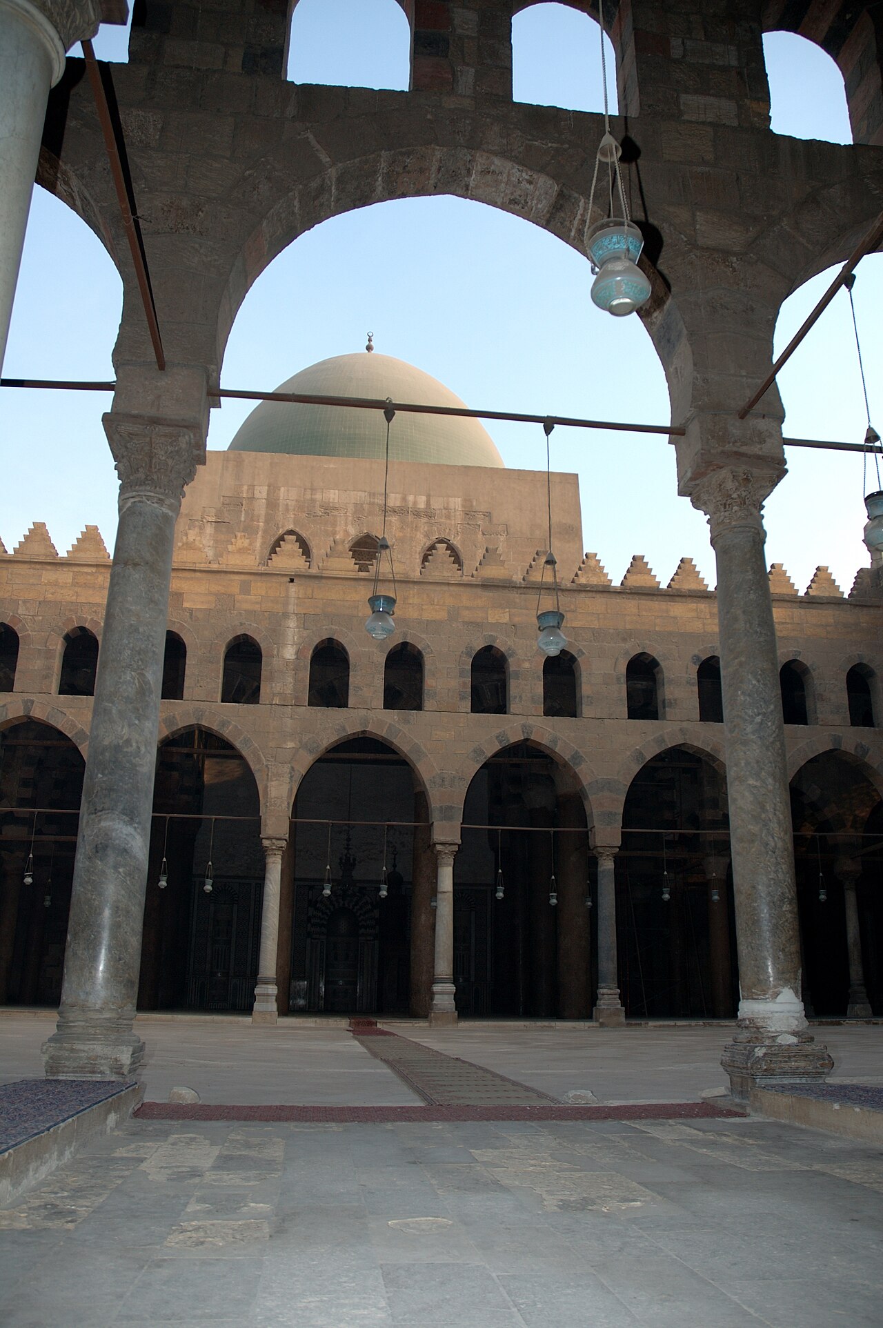 A photograph of Al-Nasir Muhammad Mosque
