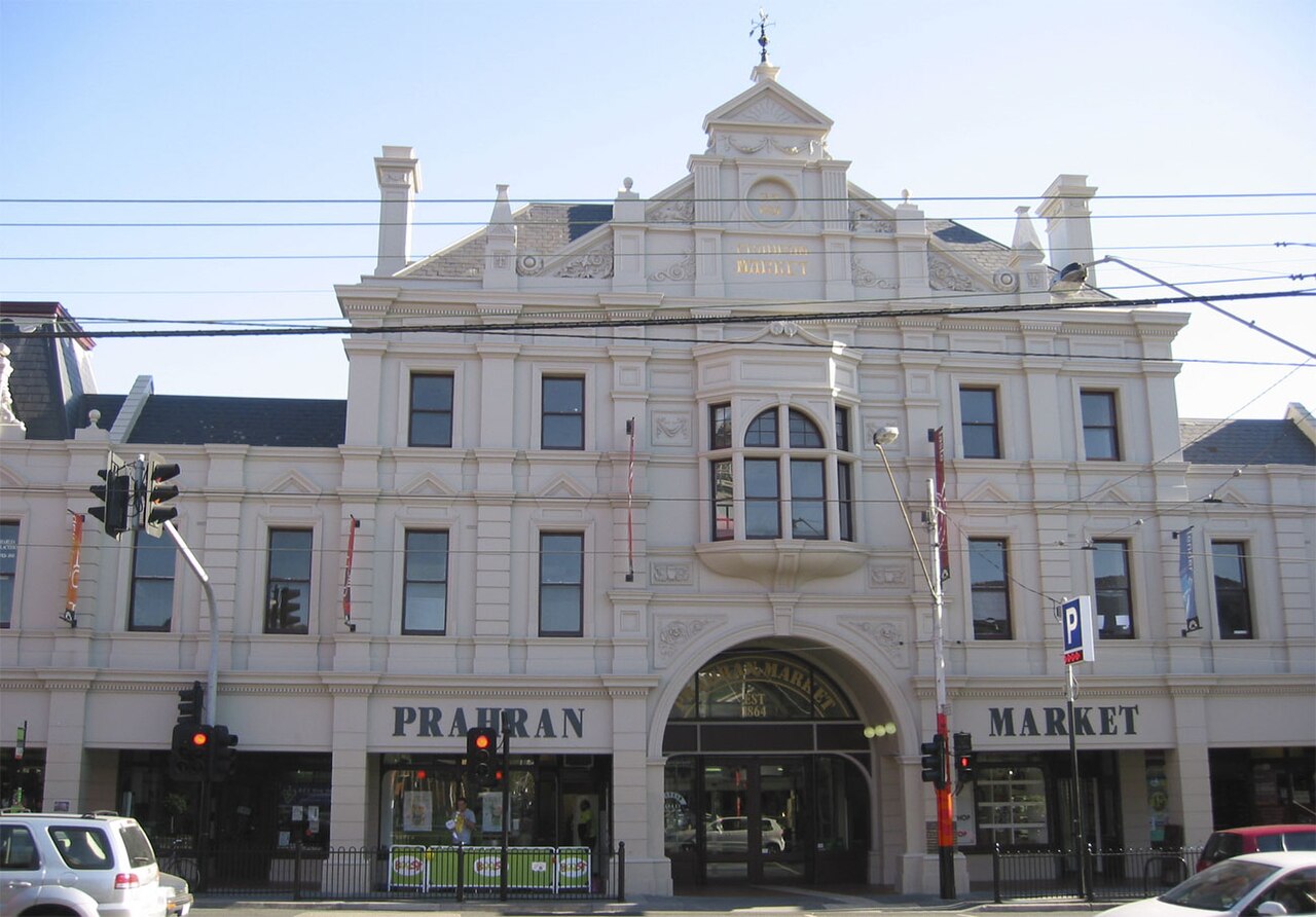 A photograph of Prahran Market