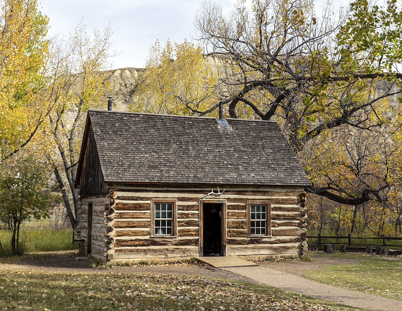 A photograph of Dakota Cabin