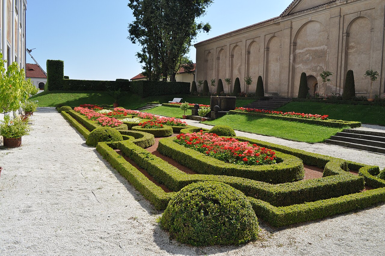 A photograph of Strahov Monastery Gardens