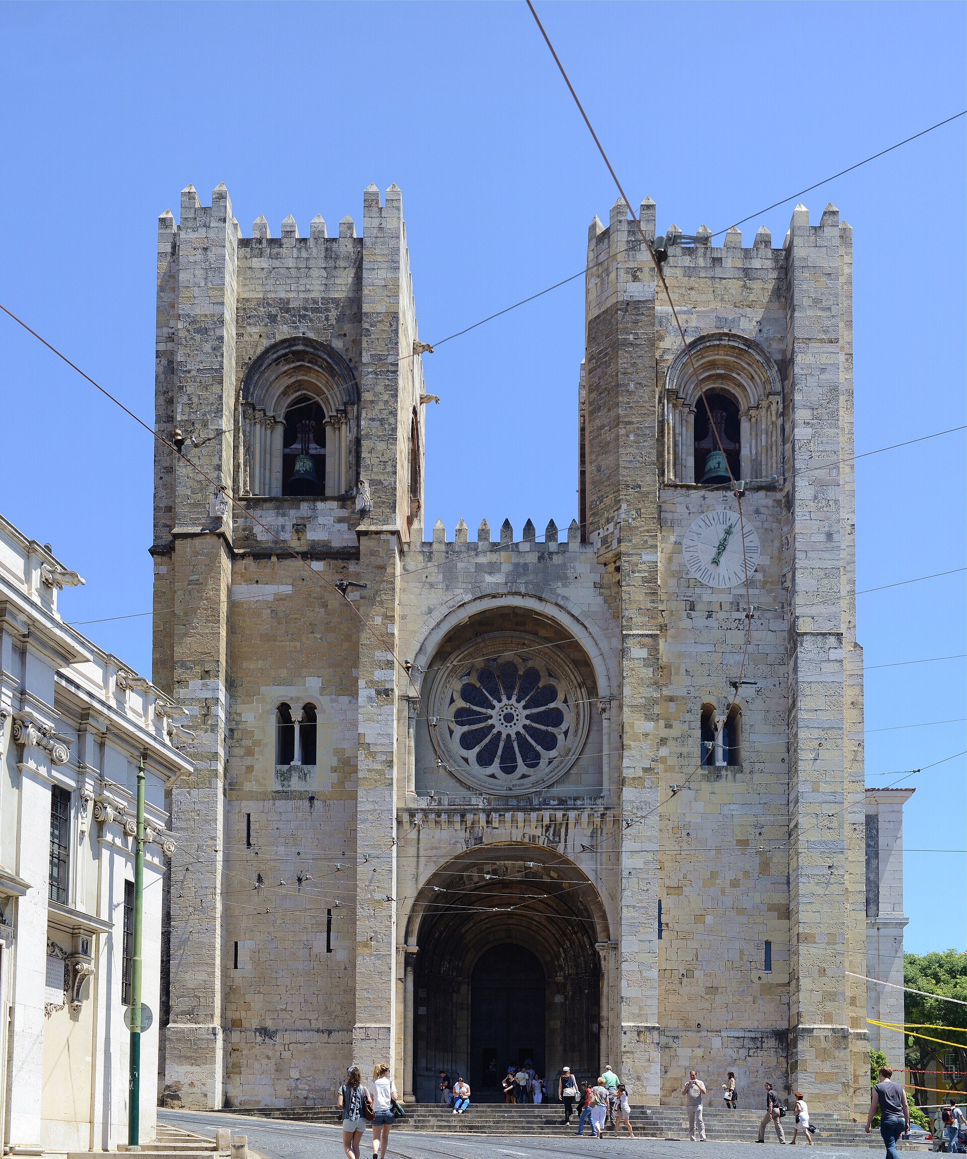Uma fotografia de Sé de Lisboa