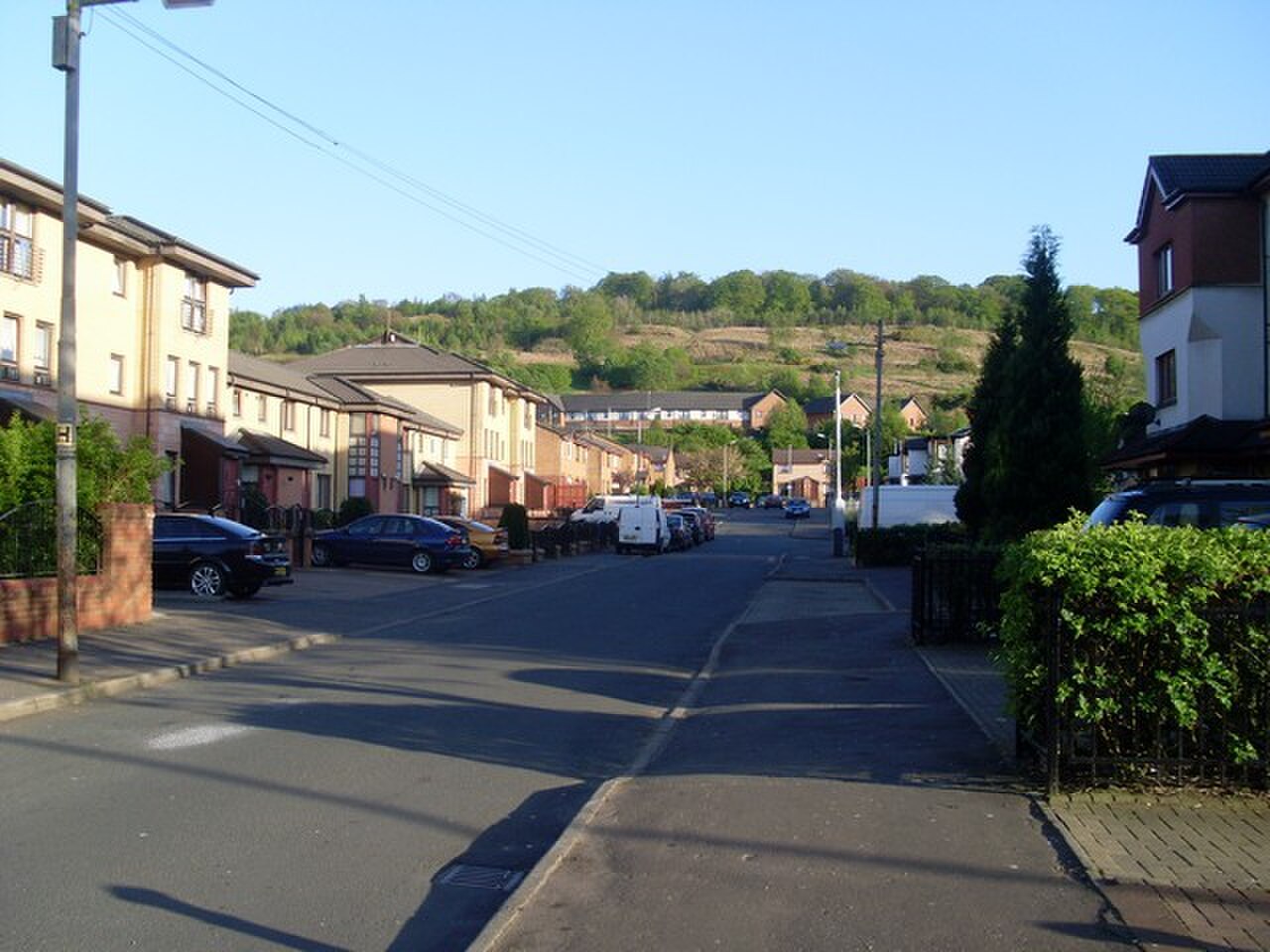 A photograph of Cathkin Braes
