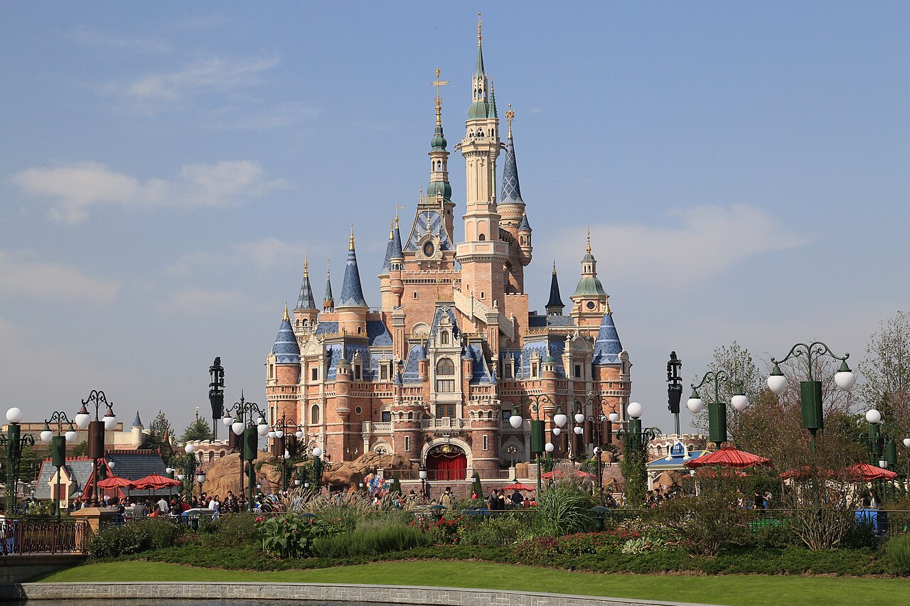 A photograph of Shanghai Disneyland Park