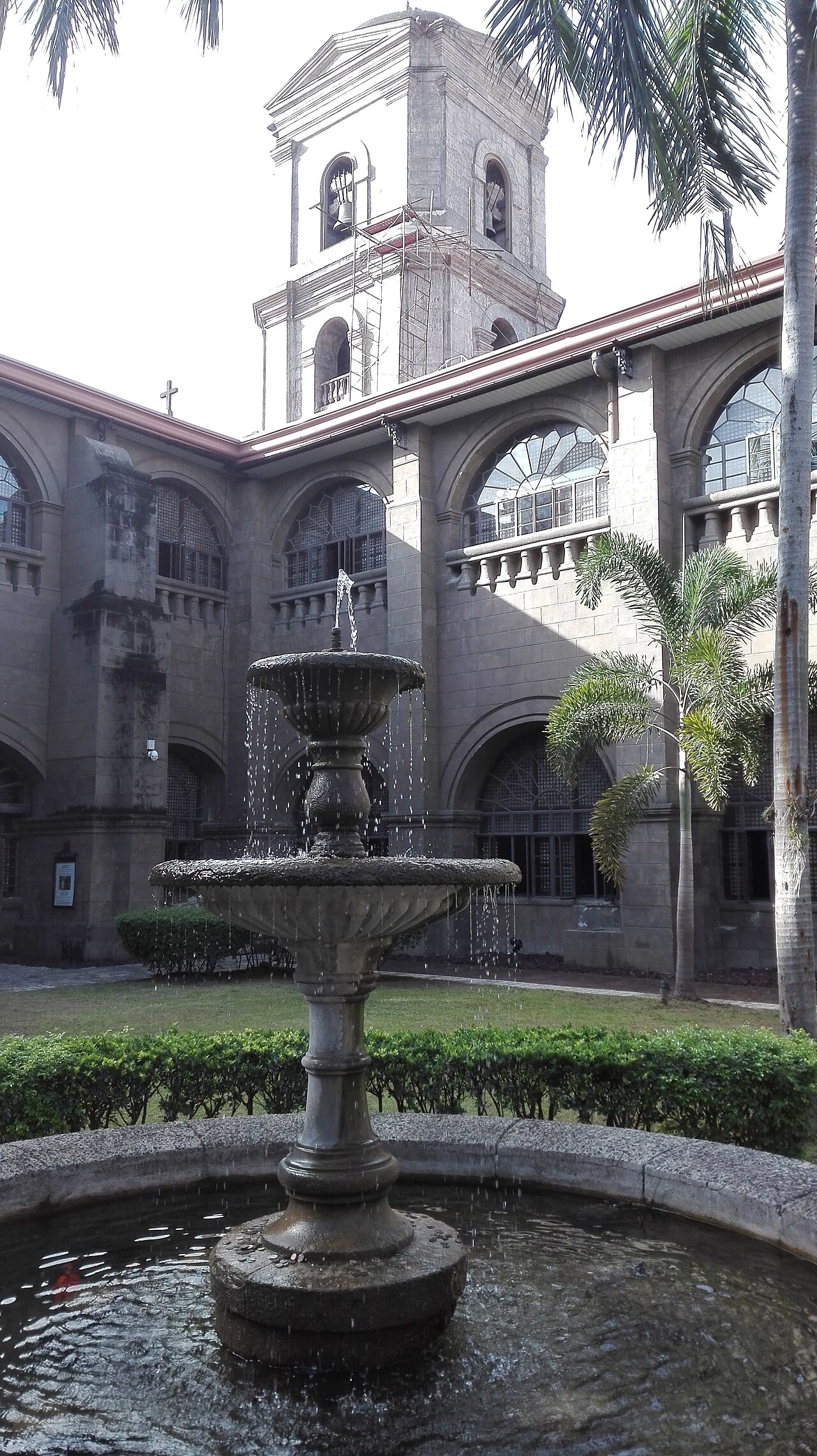 A photograph of San Agustin Monastery