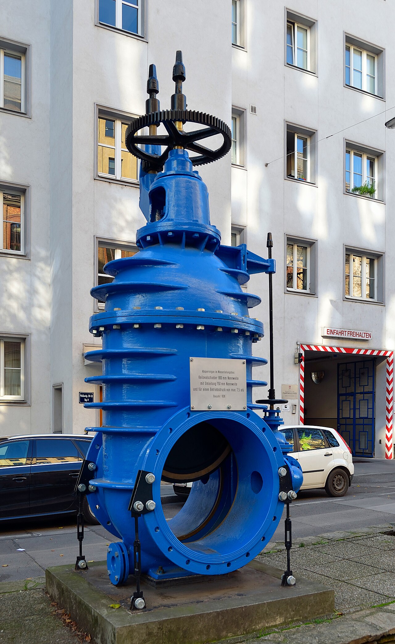 Keilovalschieber 1936, Grabnergasse