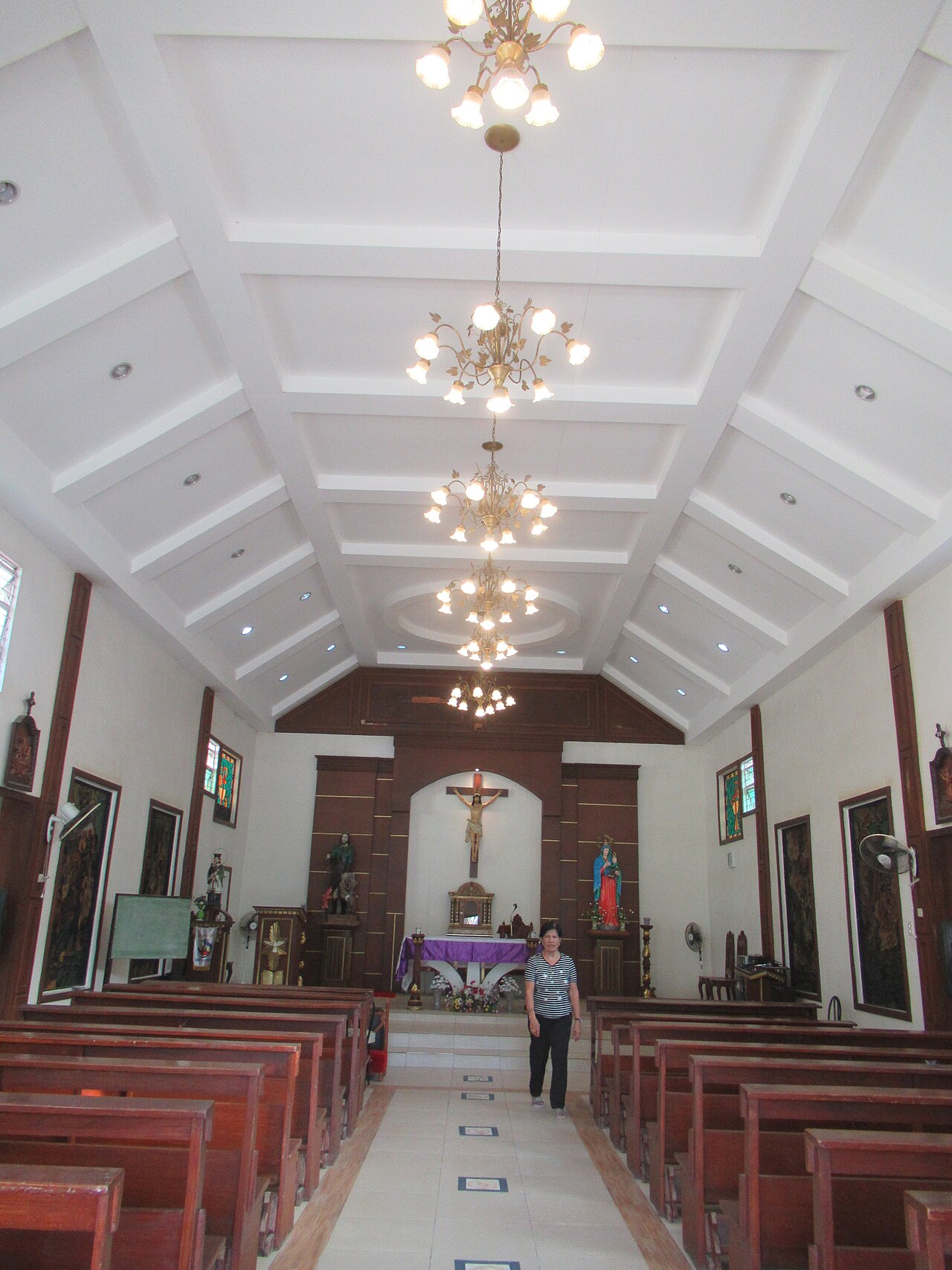 A photograph of San Roque Chapel