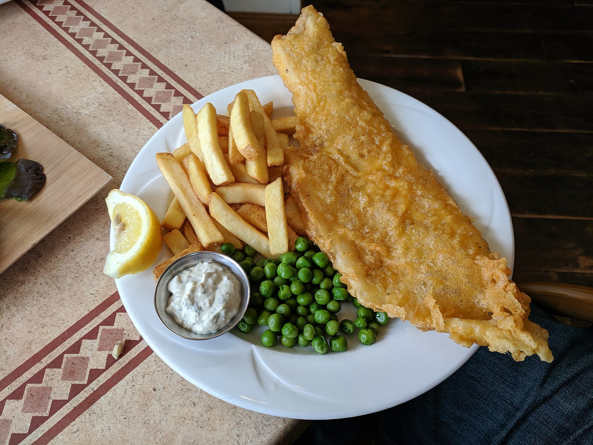 Poisson et frites