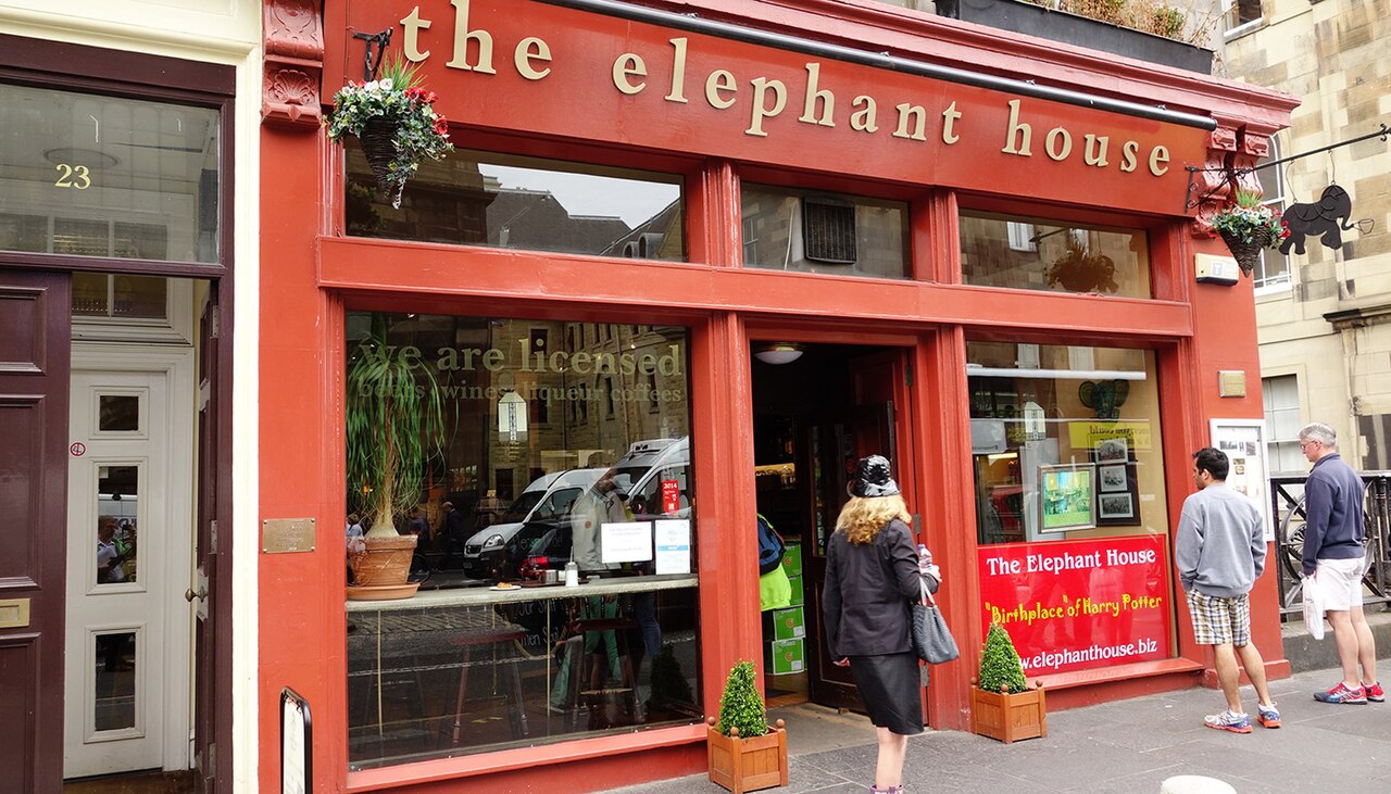 A photograph of Cafe bar Elephant