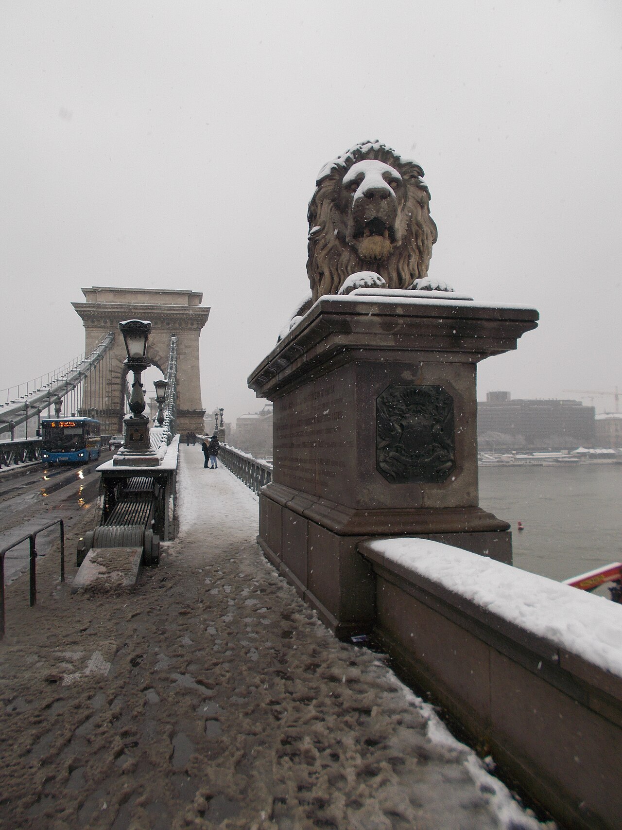 Lions on the Chain Bridge