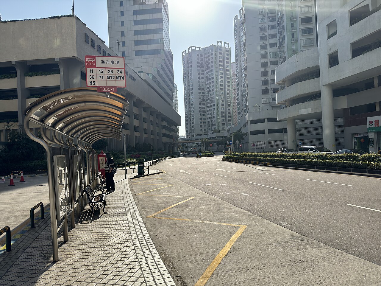 Uma fotografia de Plaza Oceano