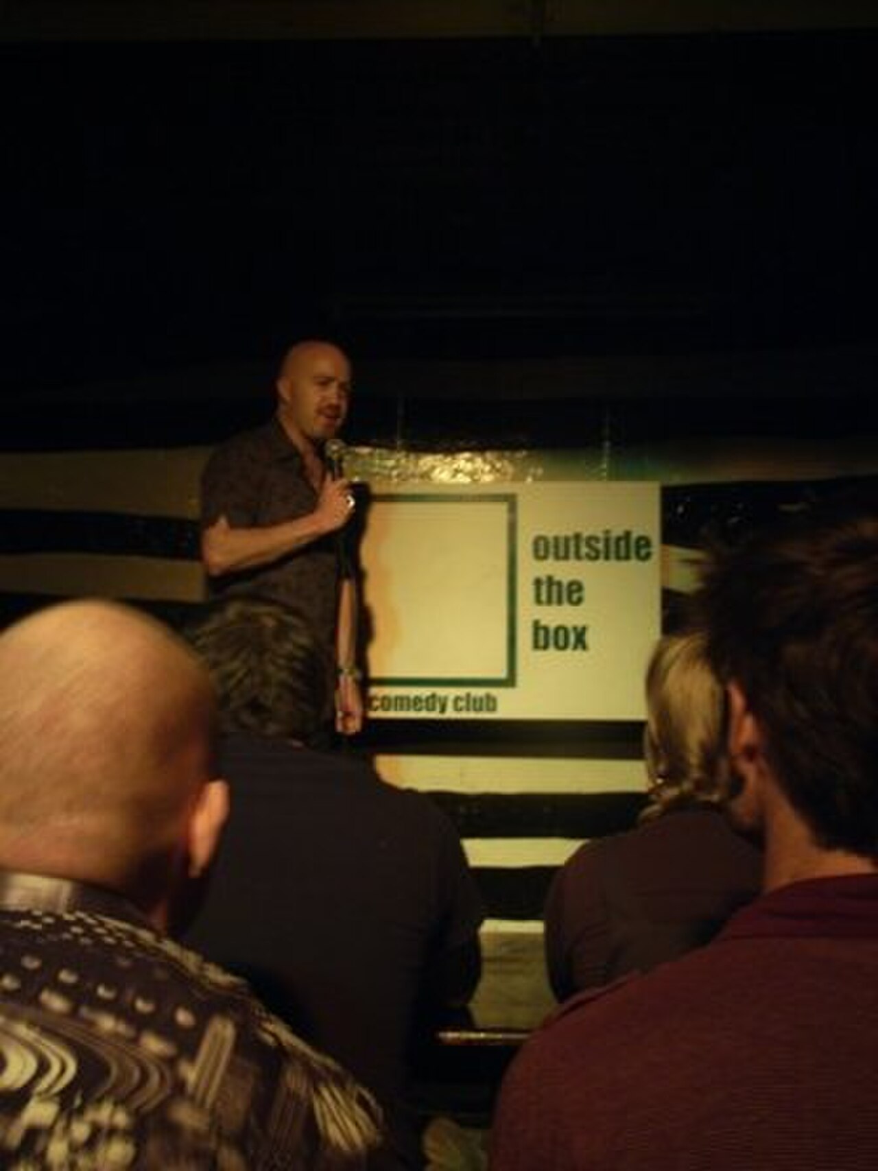 A photograph of Comedy Bar