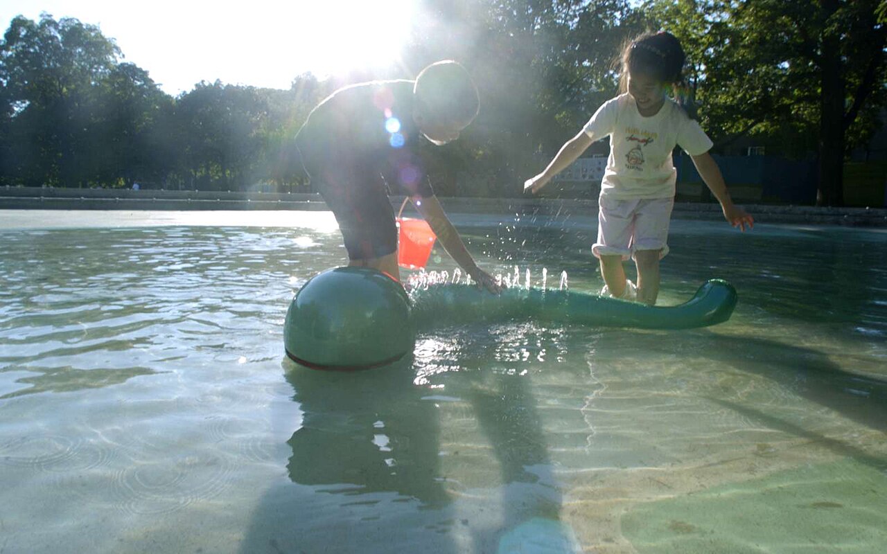 Une photographie de parc Grange