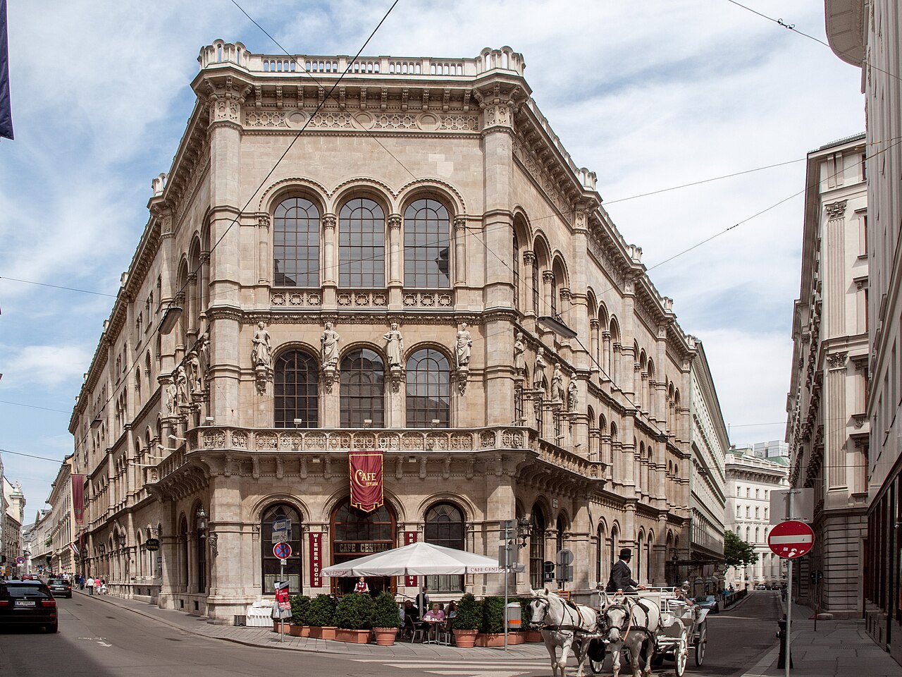 A photograph of Café Central