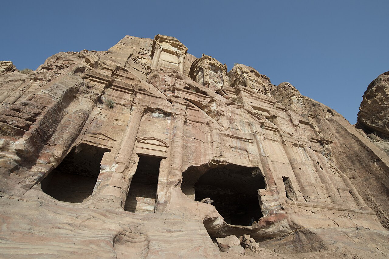 Petra'daki Korint Mezarı fotoğrafı