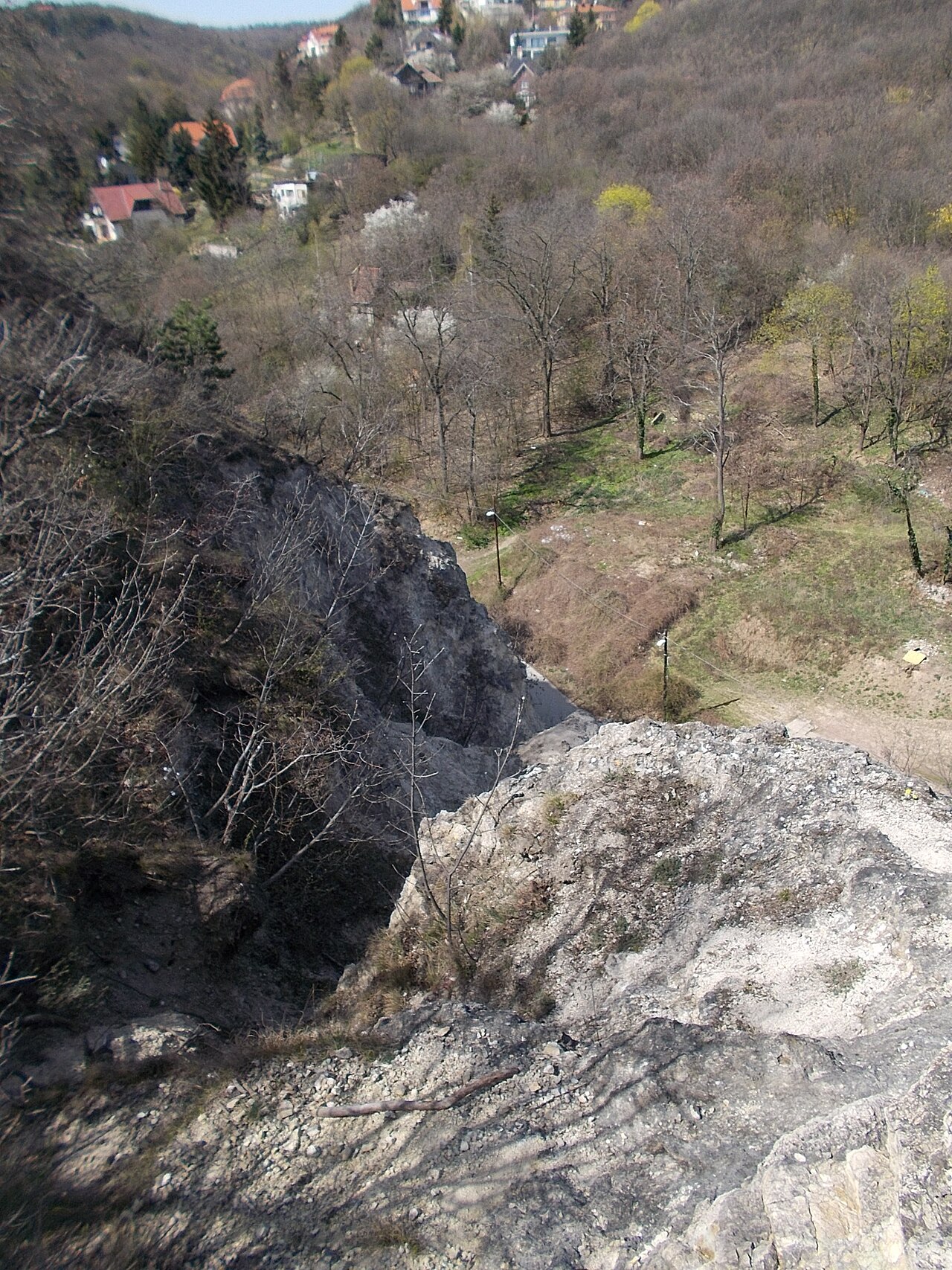 A photograph of Ördög-szószék kilátás
