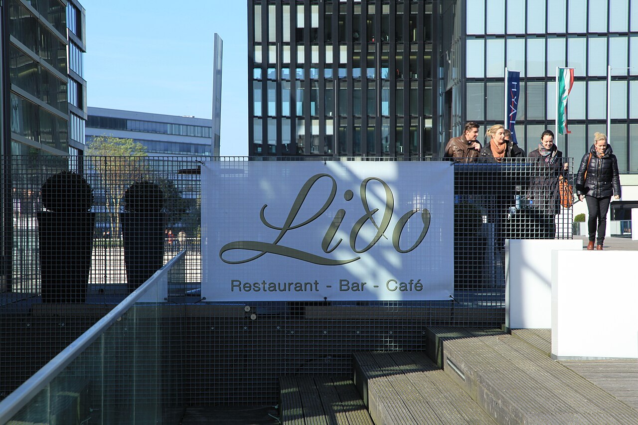 A photograph of Cafe bar Lido