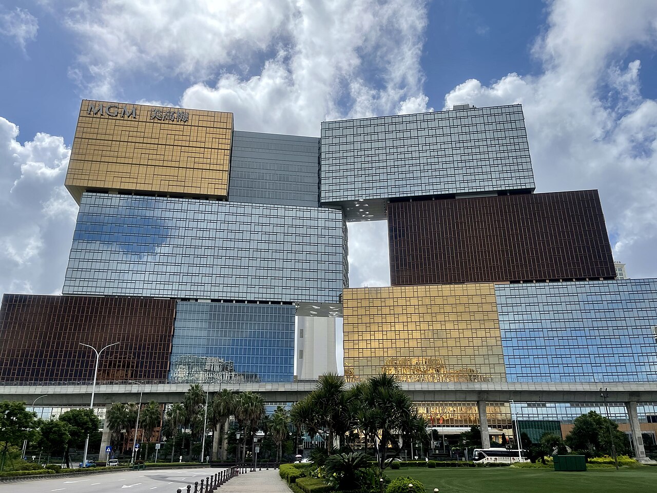 A photograph of MGM Cotai