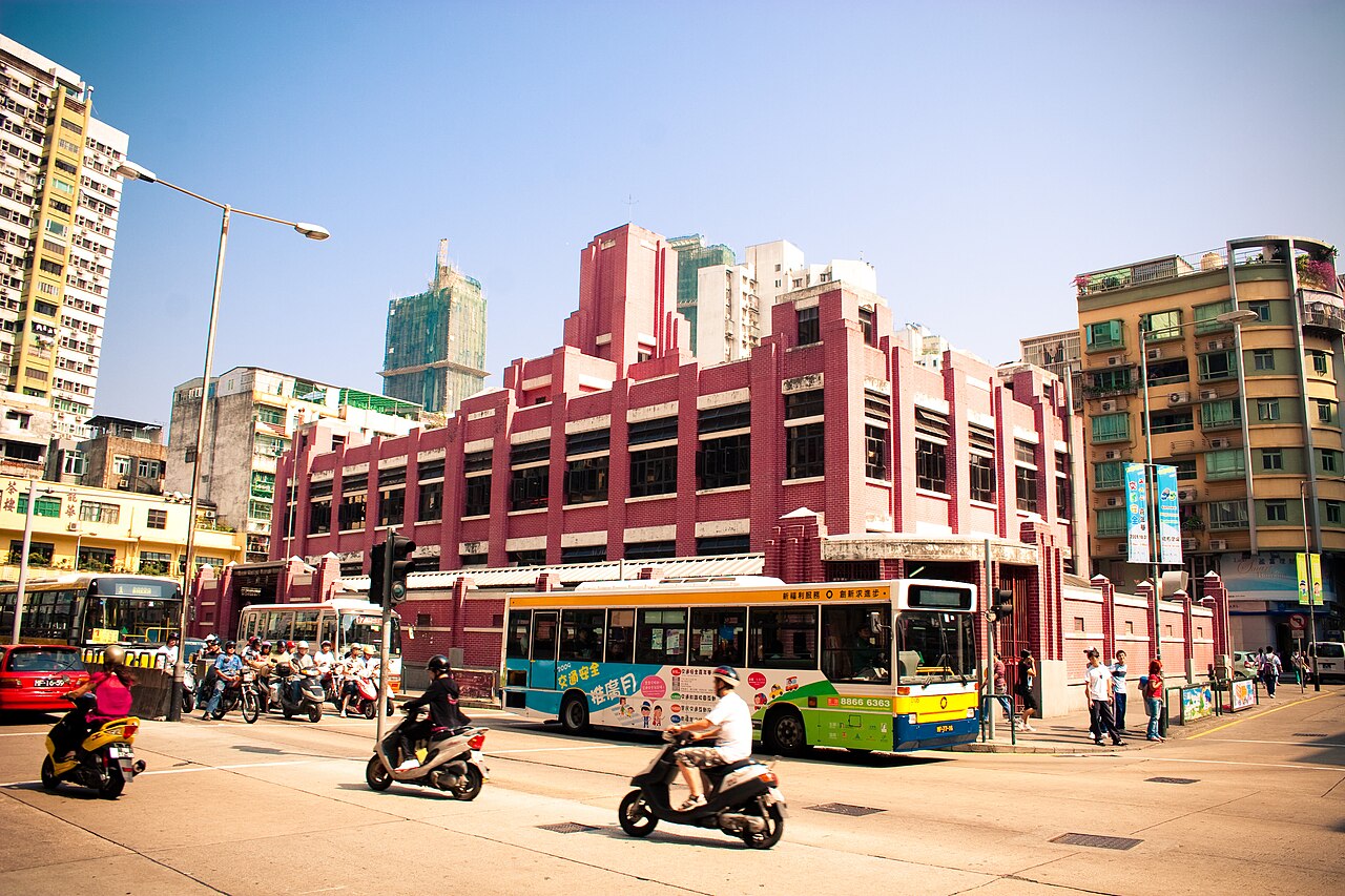 A photograph of Red Market