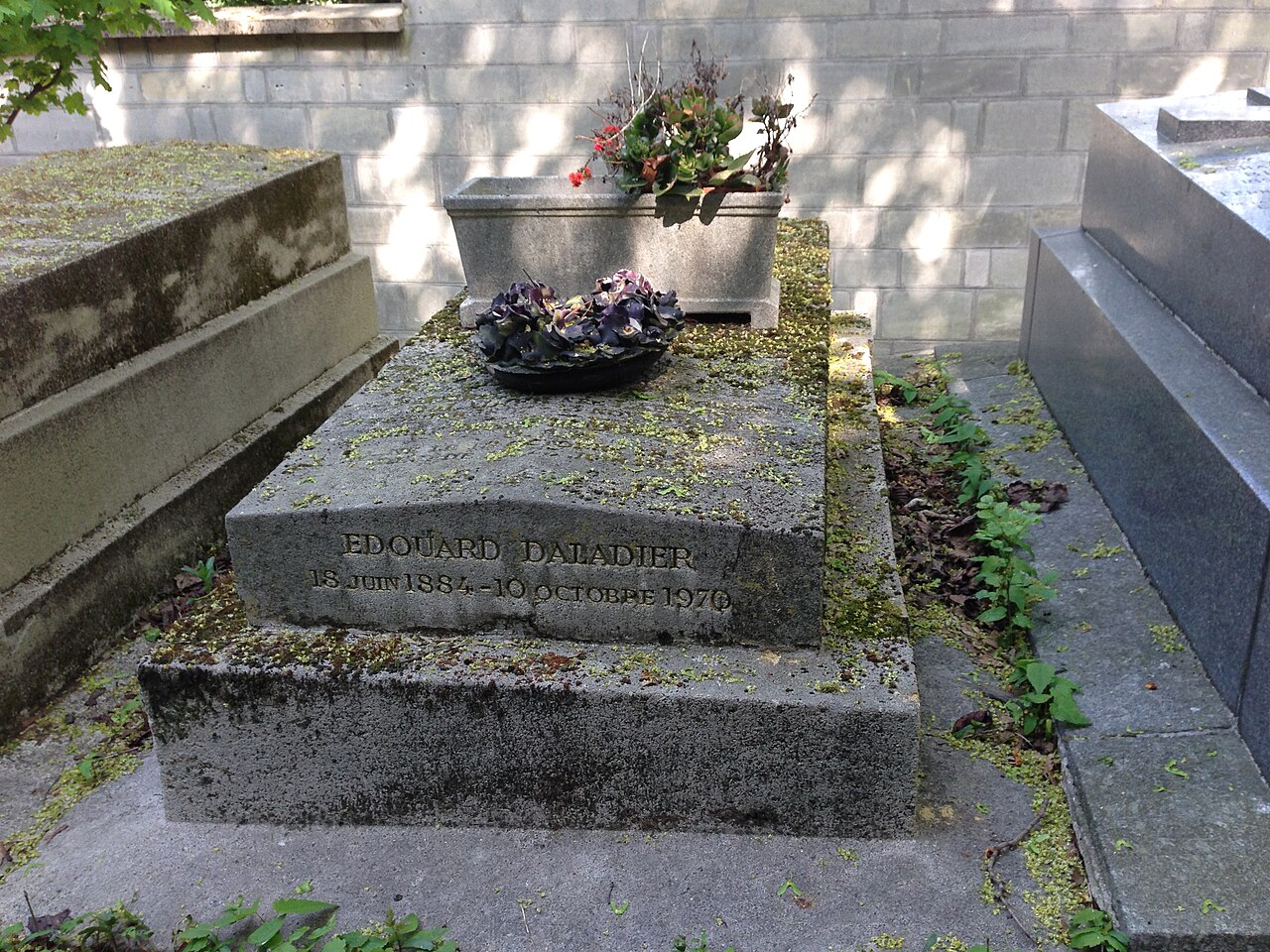 Tombe d'Édouard Daladier
