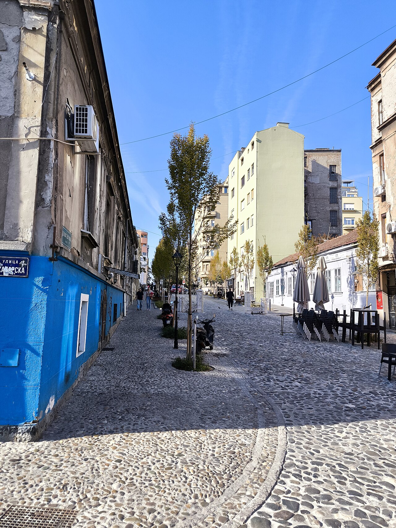 Uma fotografia de Skadarlija
