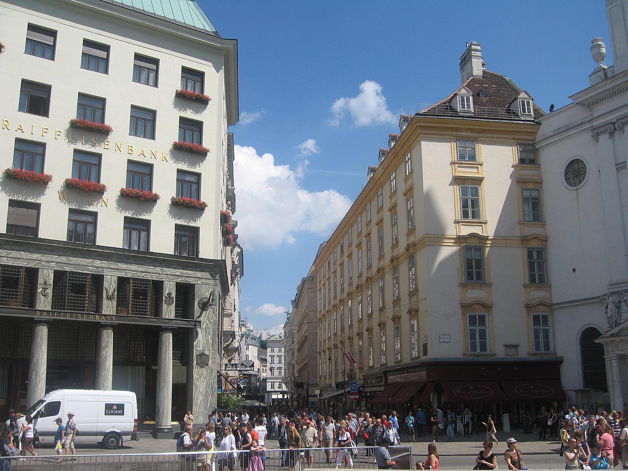 Une photographie de Kohlmarkt