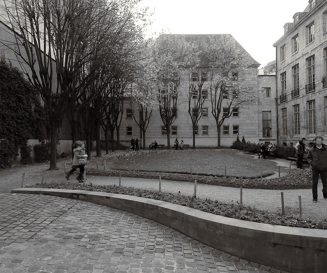 jardin de l'Hôtel-Lamoignon - Mark-Ashton