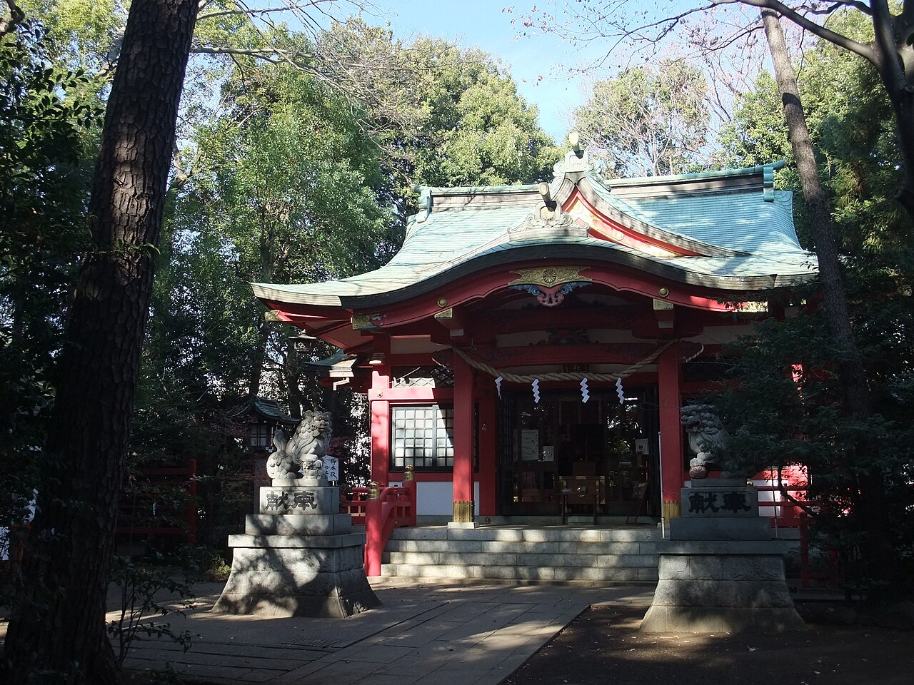 A photograph of Rokusho Shrine