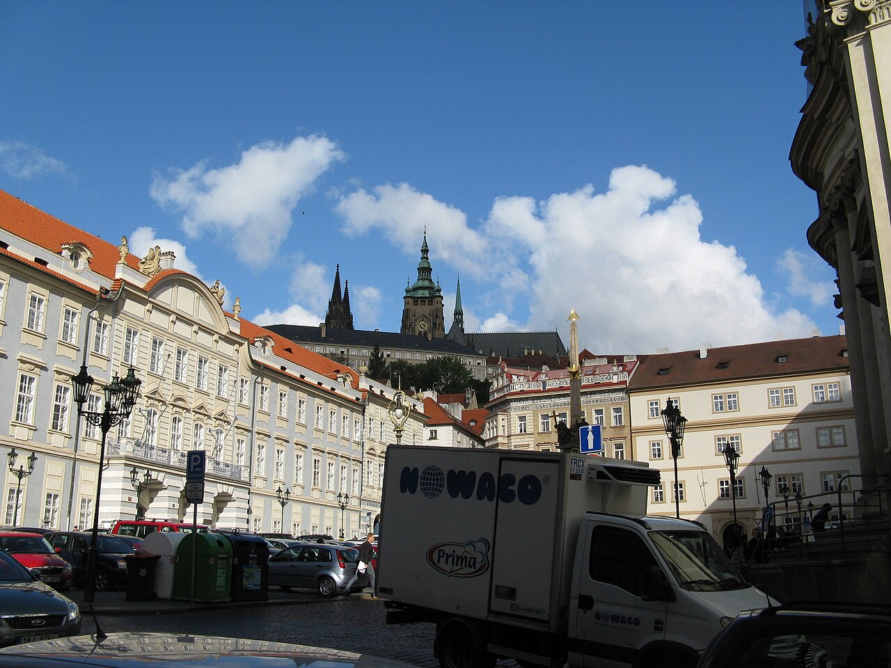 Colonna della Santissima Trinità, Malá Strana