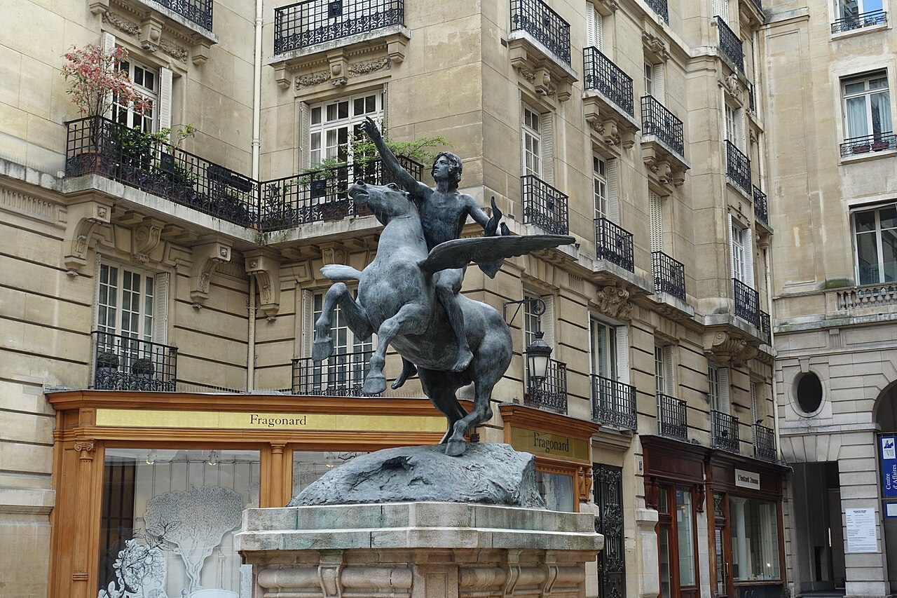 Il poeta a cavallo di Pegaso