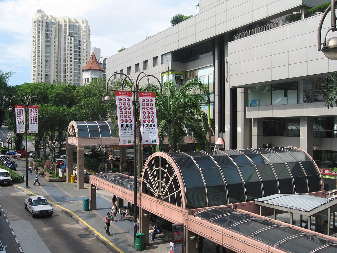A photograph of East Plaza