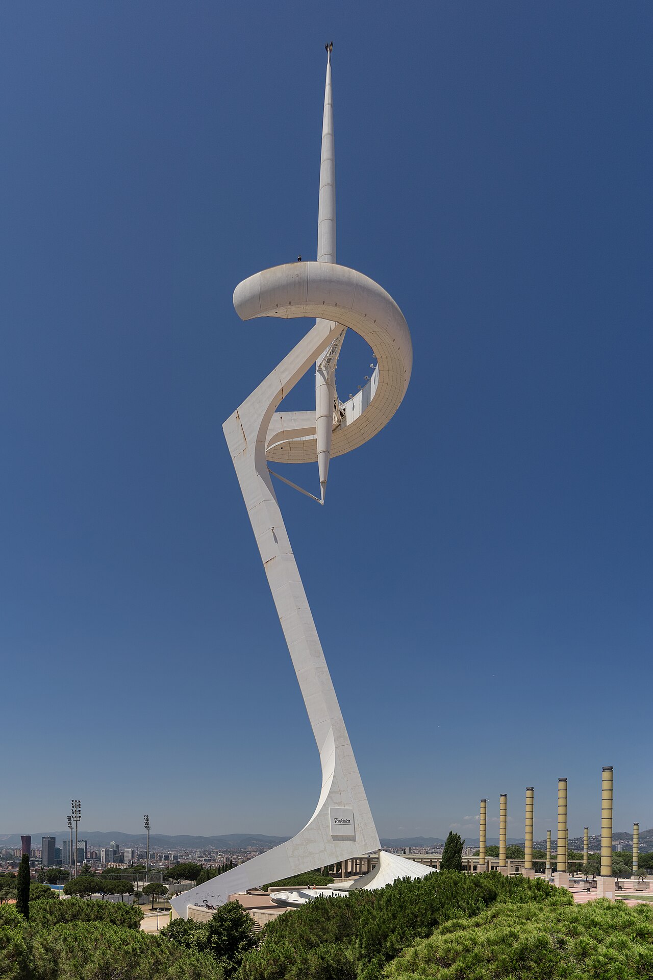 Uma fotografia de Torre de Montjuïc