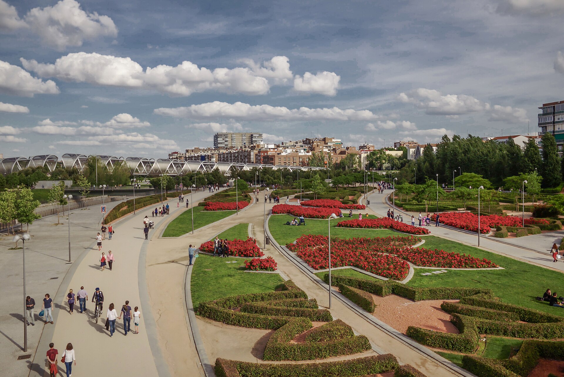 Una fotografía de Madrid Río