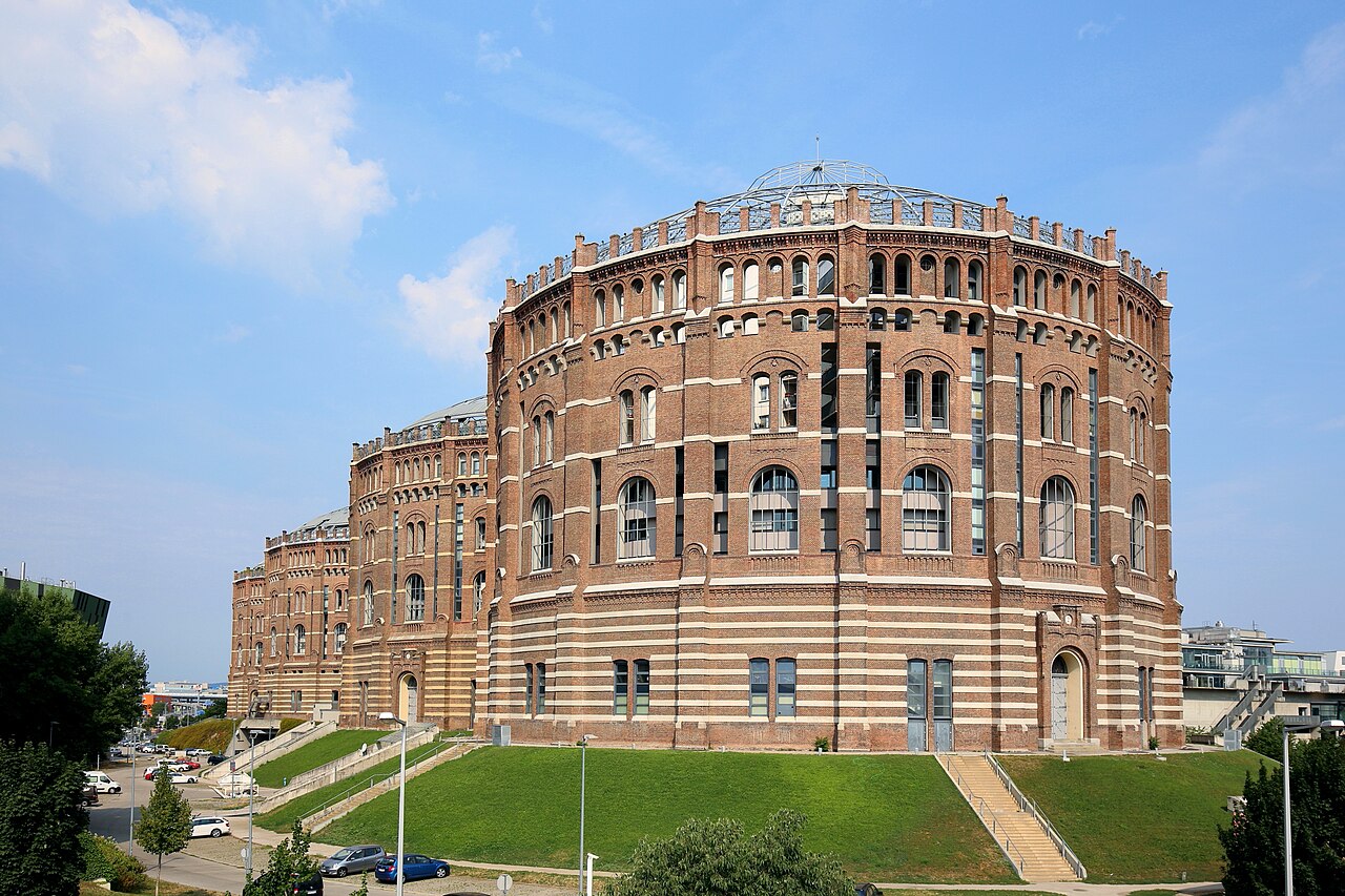 A photograph of Gasometer