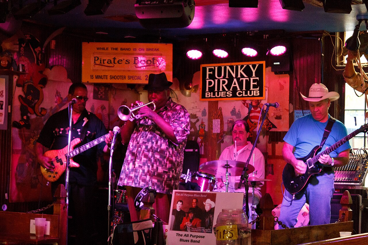A photograph of Pirate Bar