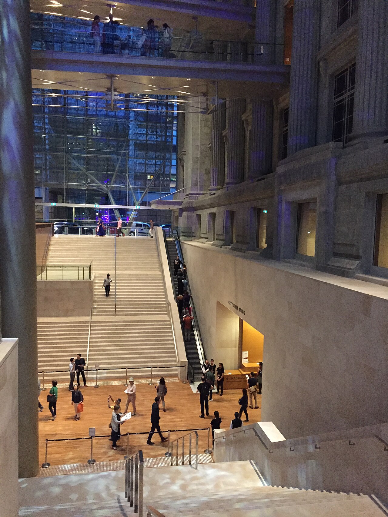 A photograph of National Gallery Singapore