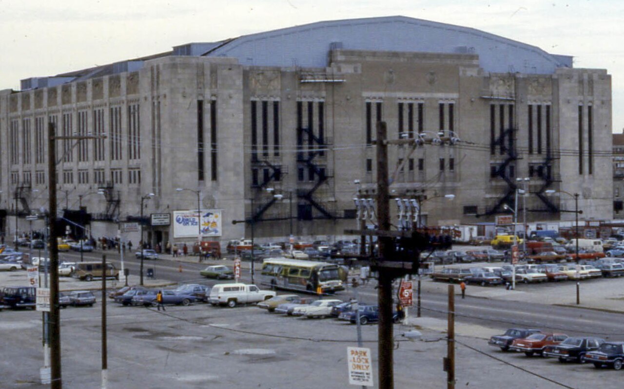 Une photographie de Chicago Stadium