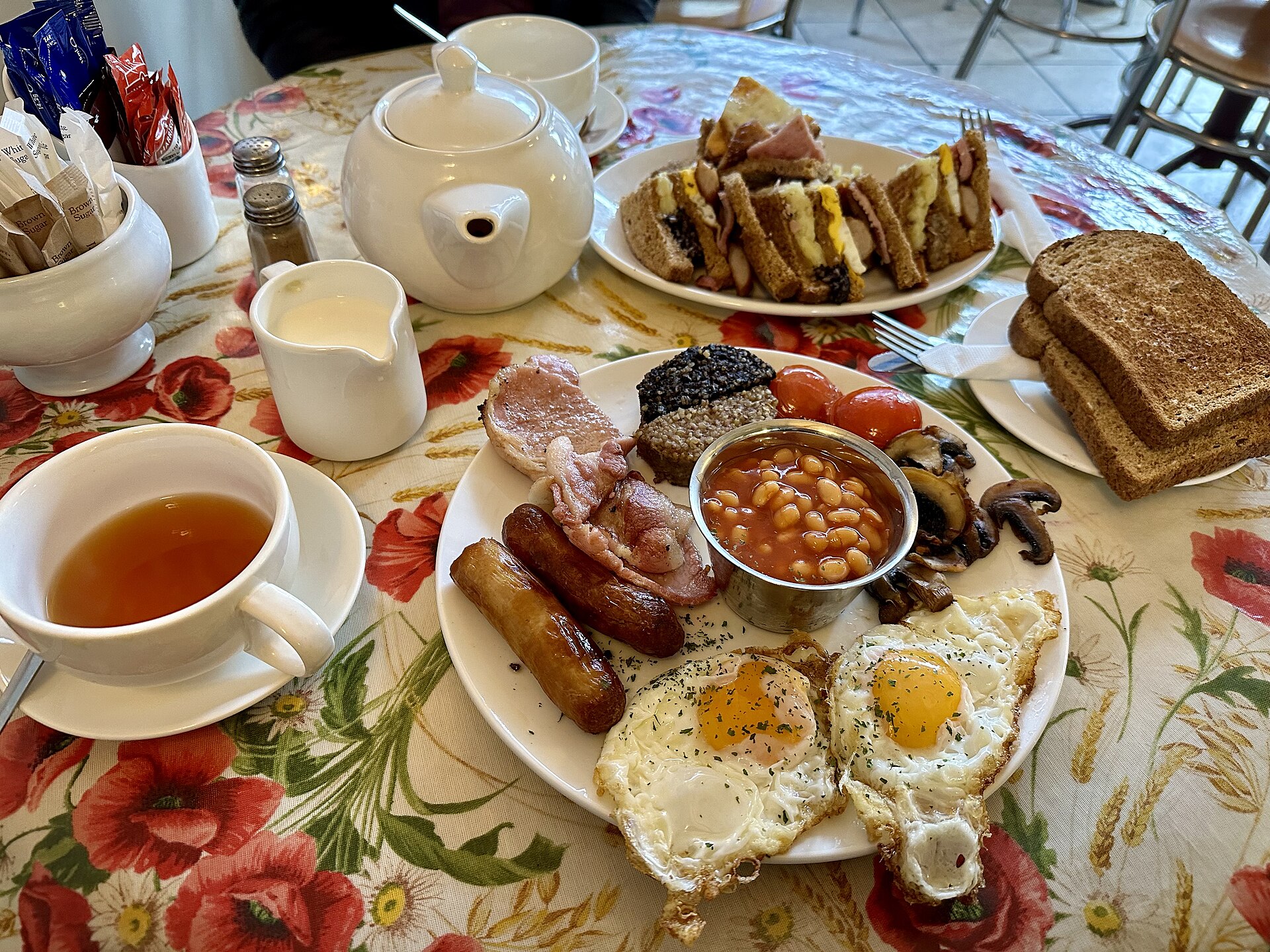 Petit-déjeuner irlandais complet — photo d’illustration
