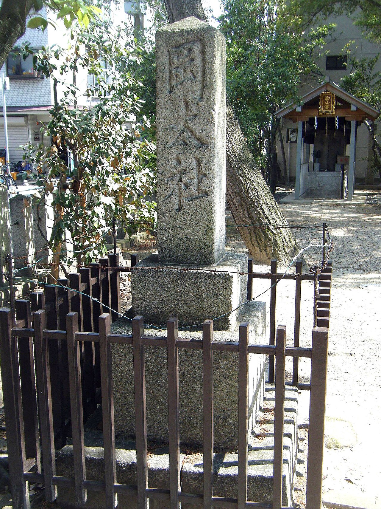 A photograph of Okata Shrine