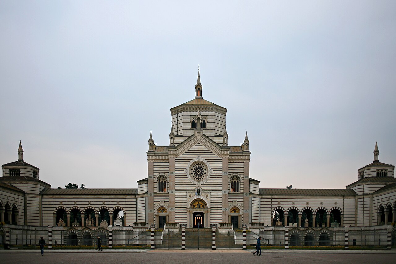 monumental cemetery of Milan