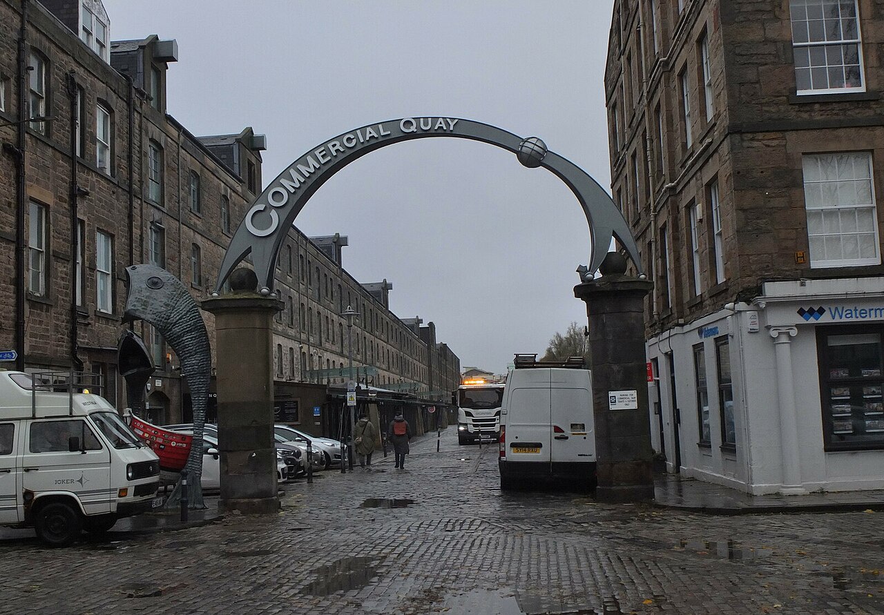 A photograph of Leith Market