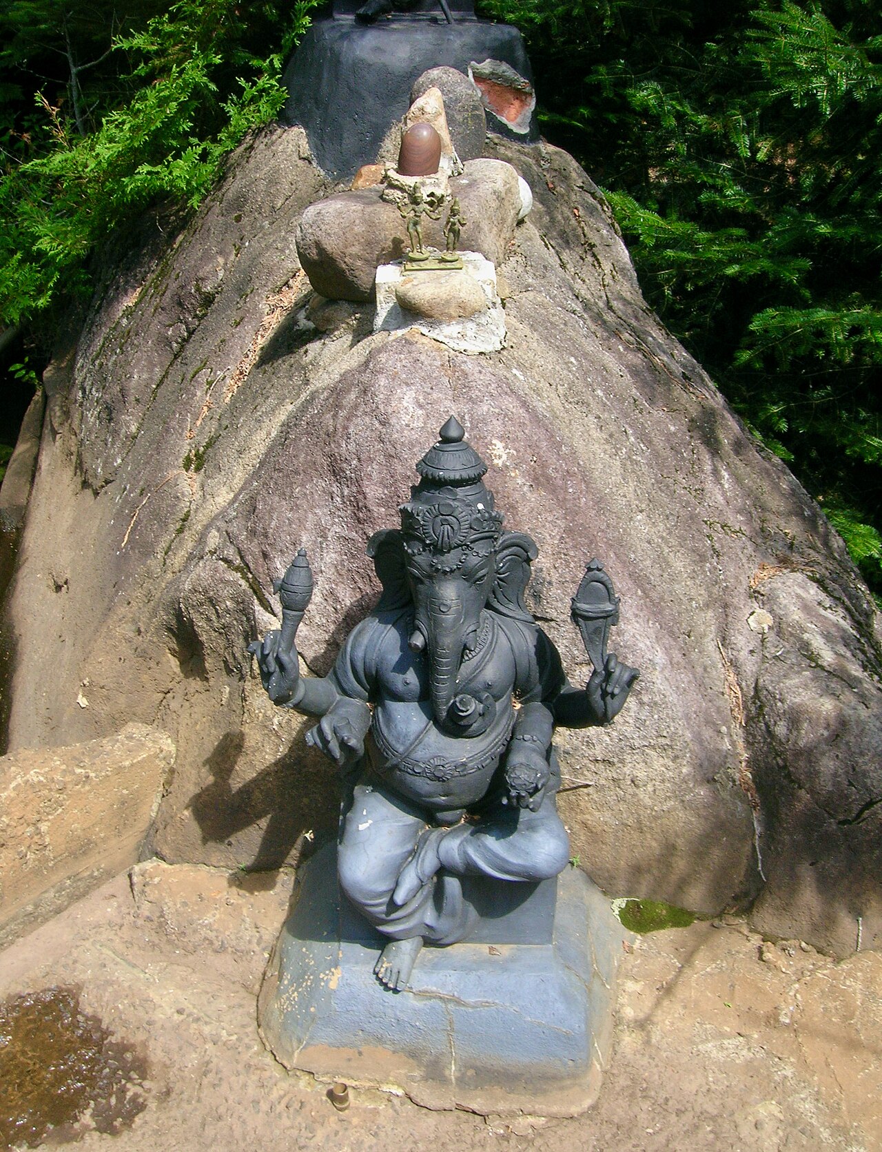 A photograph of Sivananda Ashram