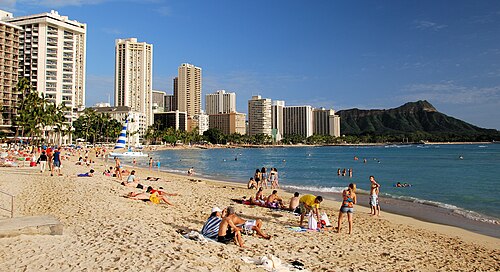 plage de Waikīkī