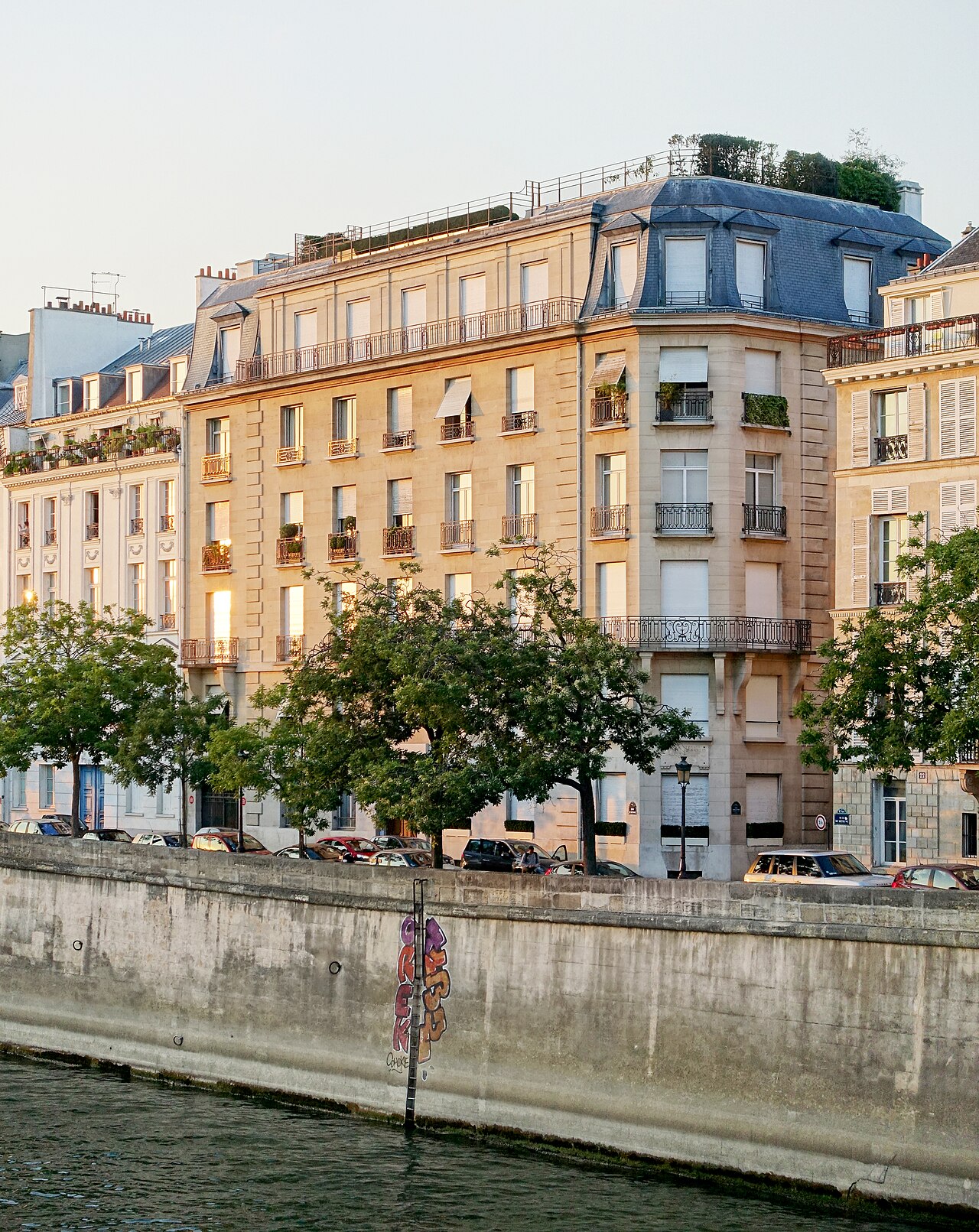 immeuble du 24 quai de Béthune