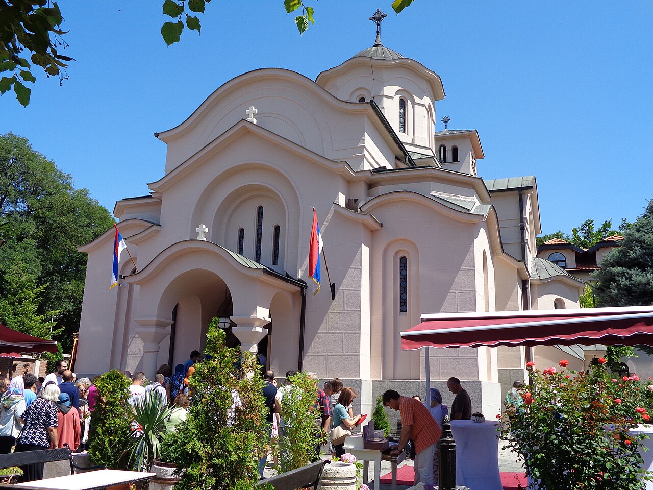Saint Lazar Church in Zvezdara