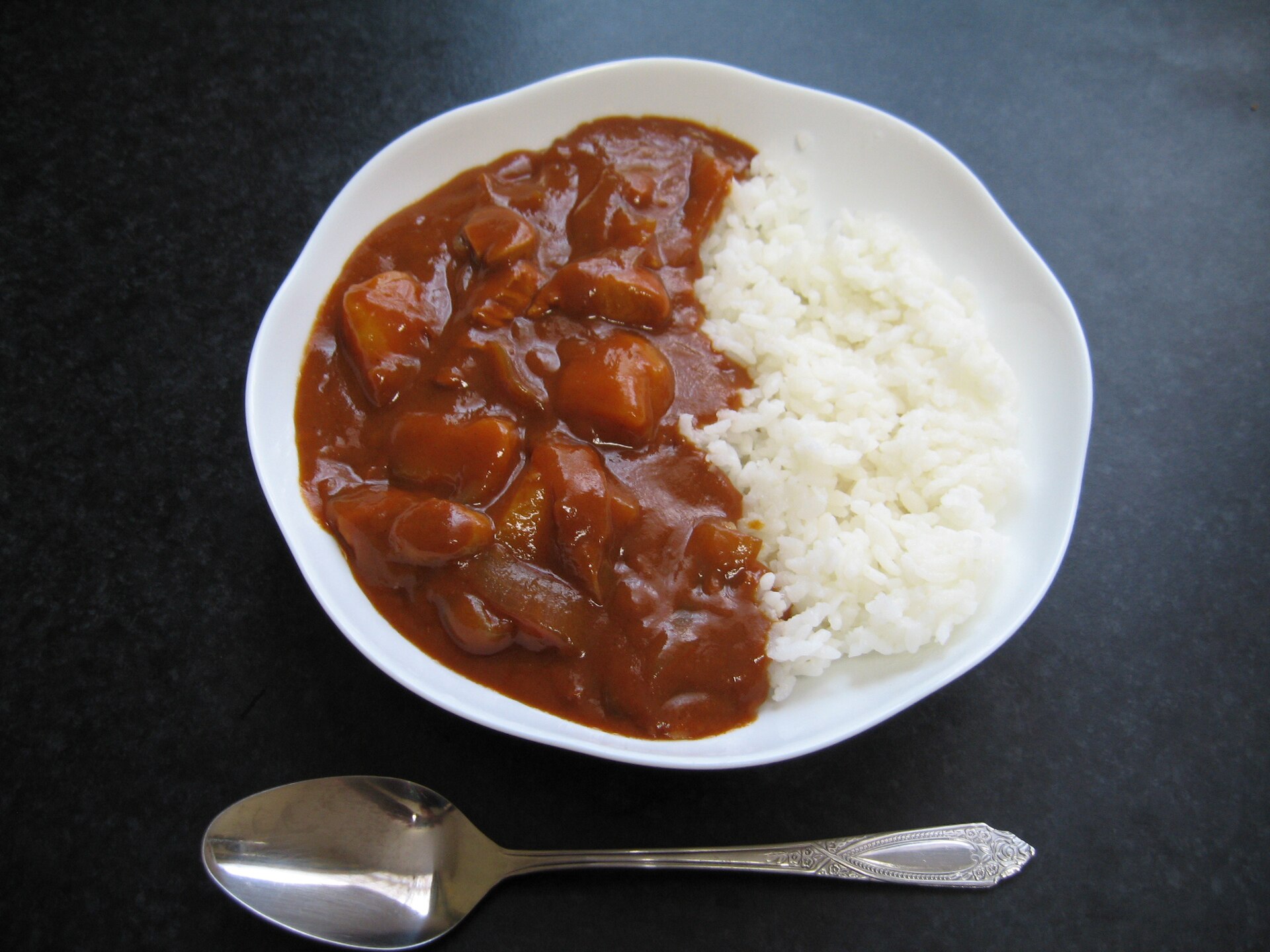 Arroz hayashi — foto ilustrativa