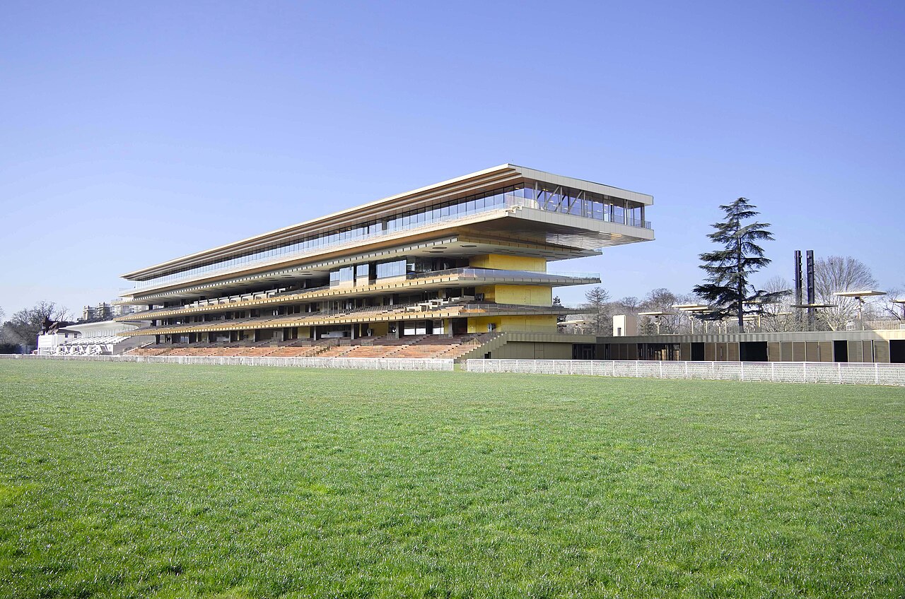 A photograph of Longchamp Racecourse