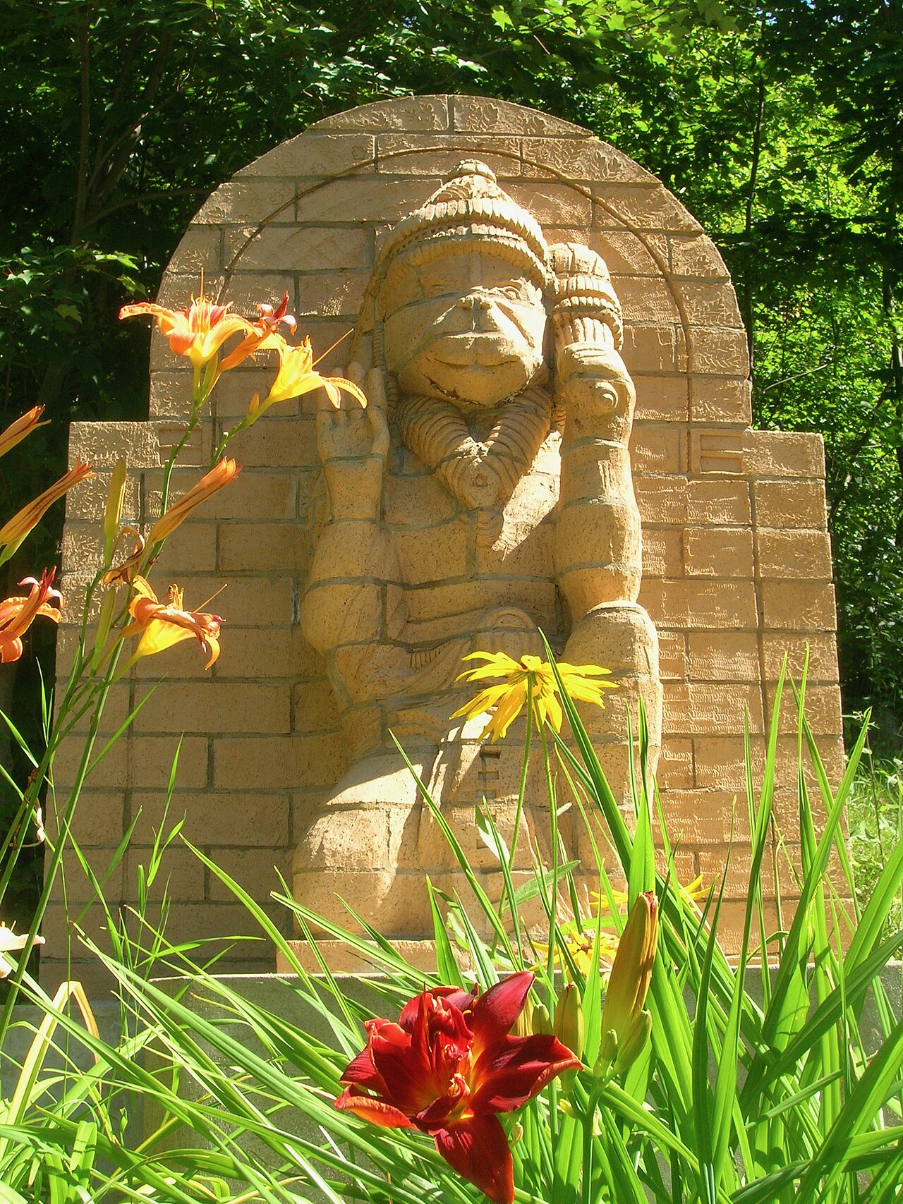 A photograph of Sivananda Ashram