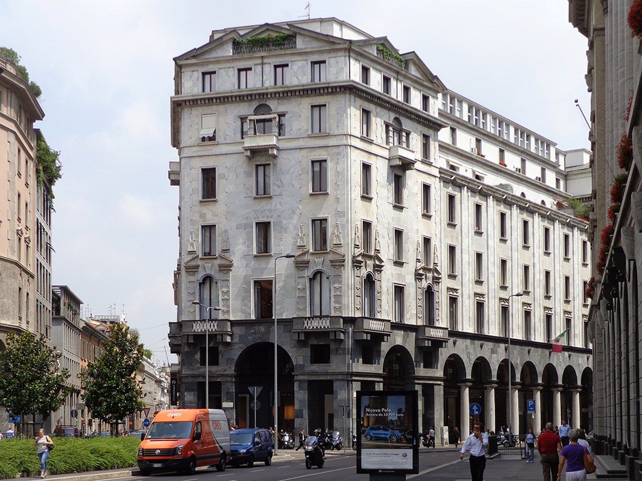 A photograph of Crespi Palace